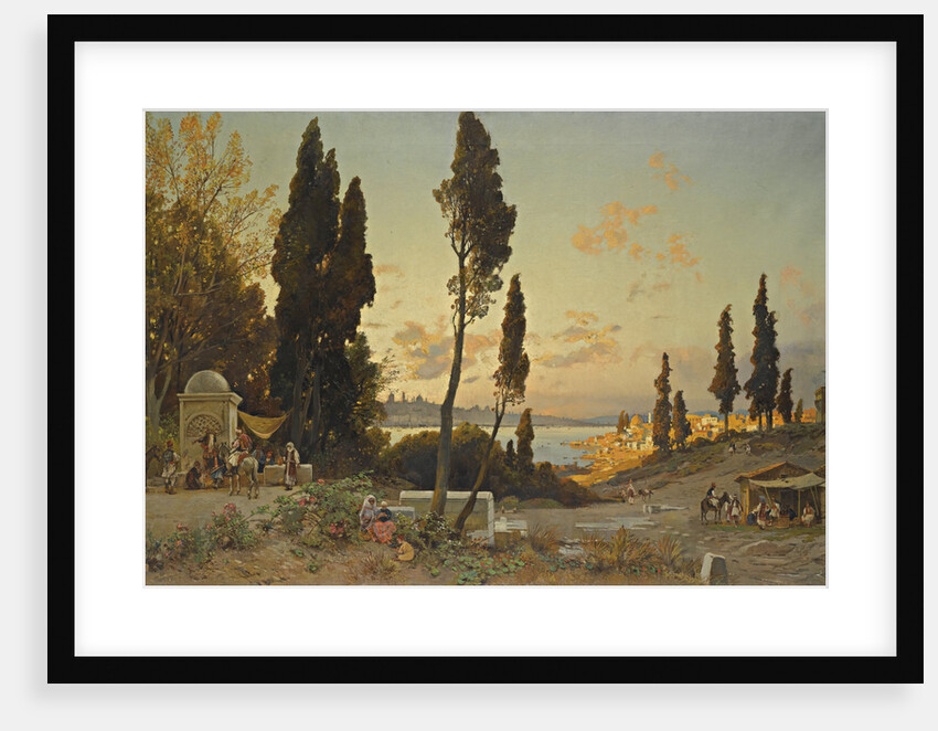 Views across the Bosphorus, Constantinople by Hermann David Salomon Corrodi