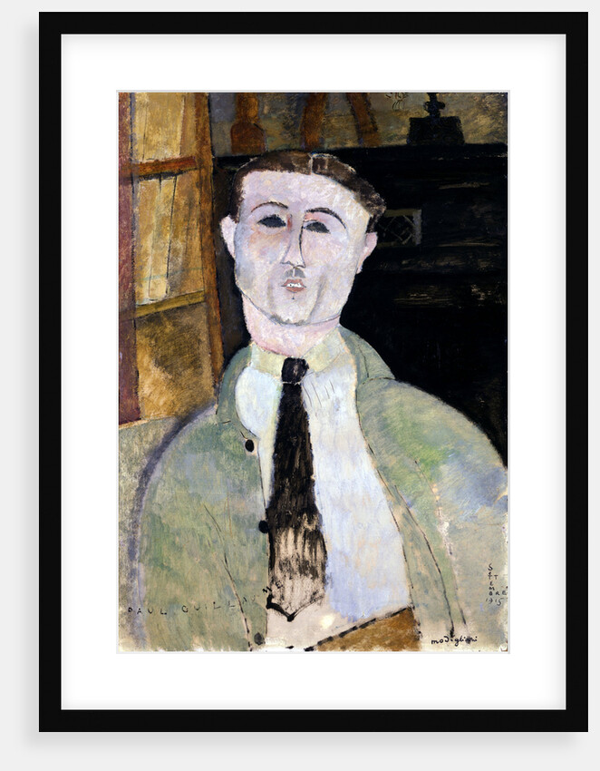 Portrait of Paul Guillaume by Amedeo Modigliani