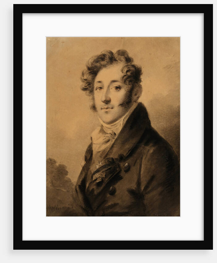 Portrait of Konstantin Yakovlevich Bulgakov, 1800s by Alexander Molinari