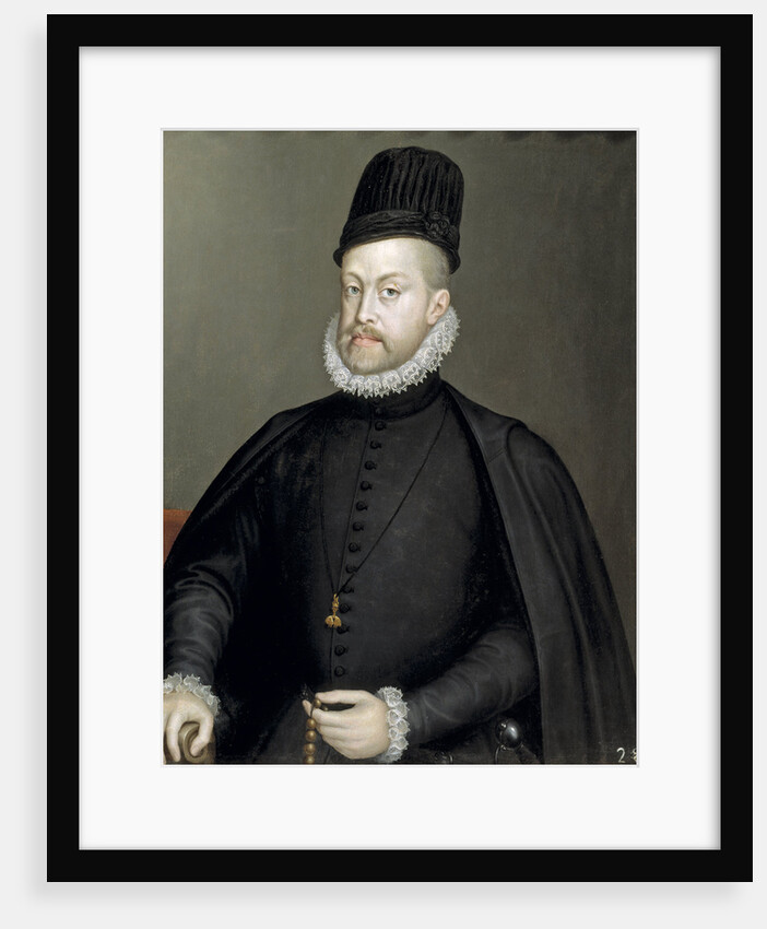 Portrait of Philip II, King of Spain and Portugal, 1565 by Sofonisba Anguissola