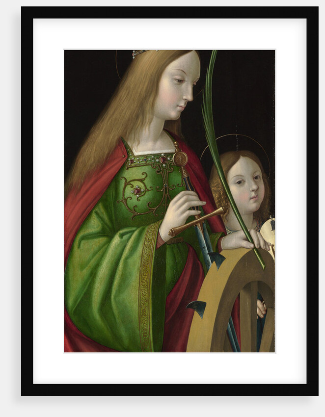 Saint Catherine of Alexandria, 1514 by Antonio de Solario