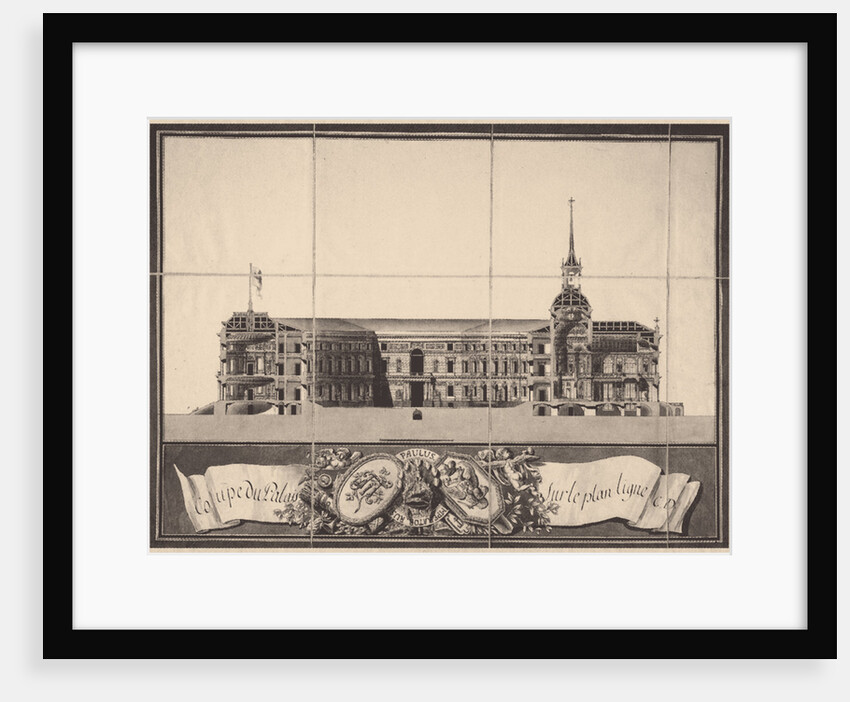 Saint Michaels Castle in Saint Petersburg, 1797 by Vincenzo Brenna