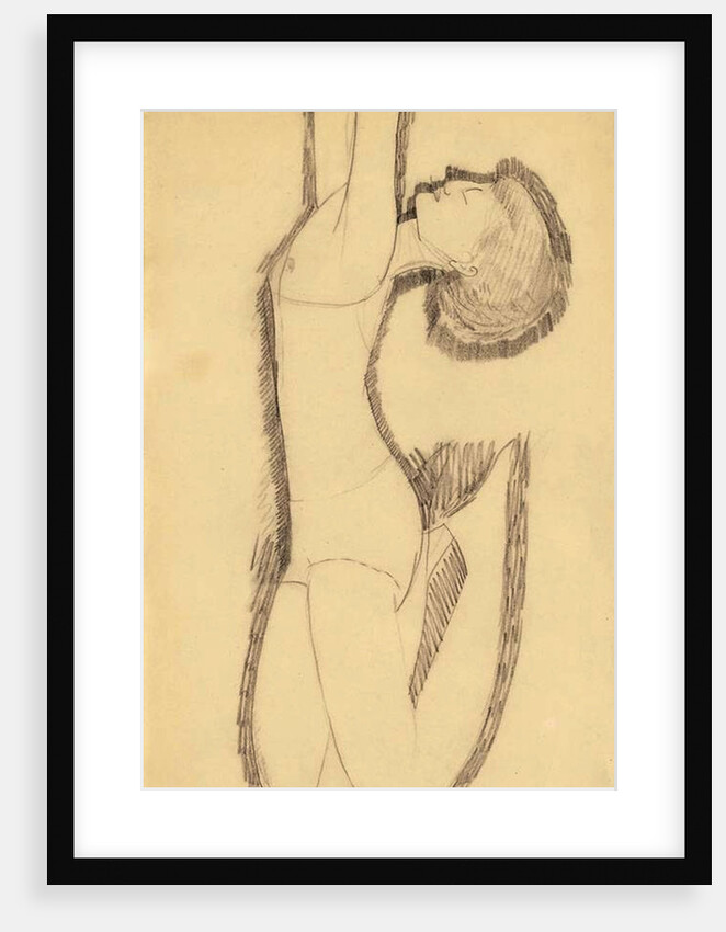 Anna Akhmatova as Acrobat by Amedeo Modigliani