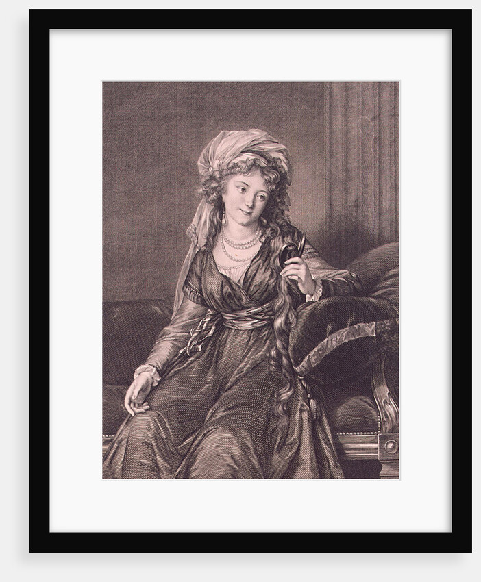 Portrait of Countess Yekaterina Skavronskaya, née von Engelhardt, 1791 by Guglielmo Morghen