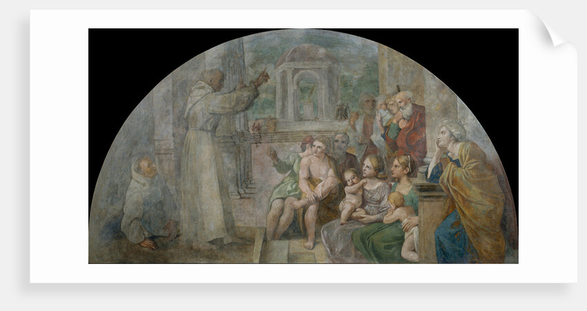 Saint Didacus Preaching, 1604-1607 by Annibale Carracci