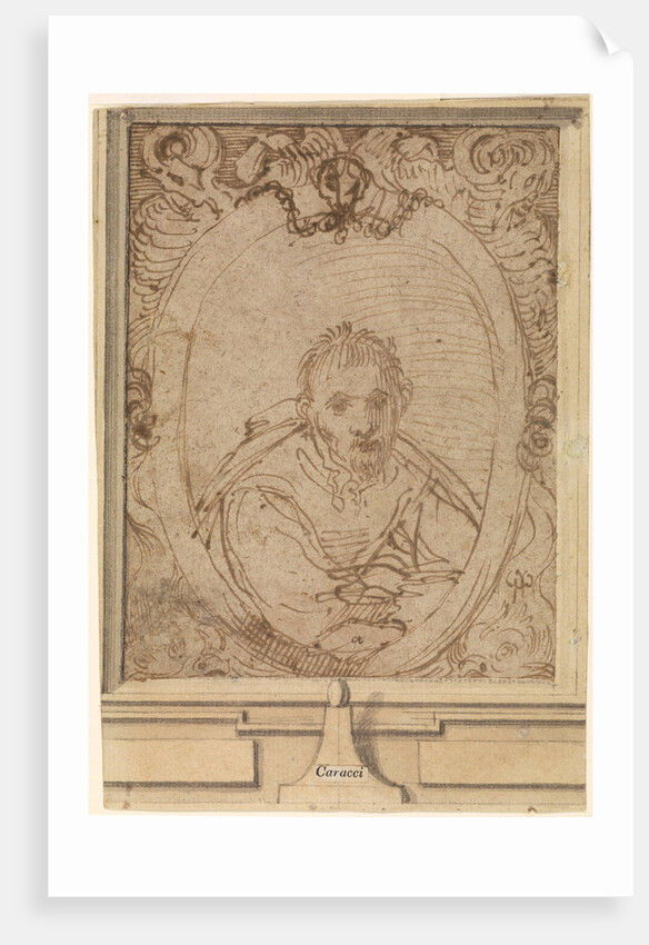 Self-portrait, 1580s by Annibale Carracci