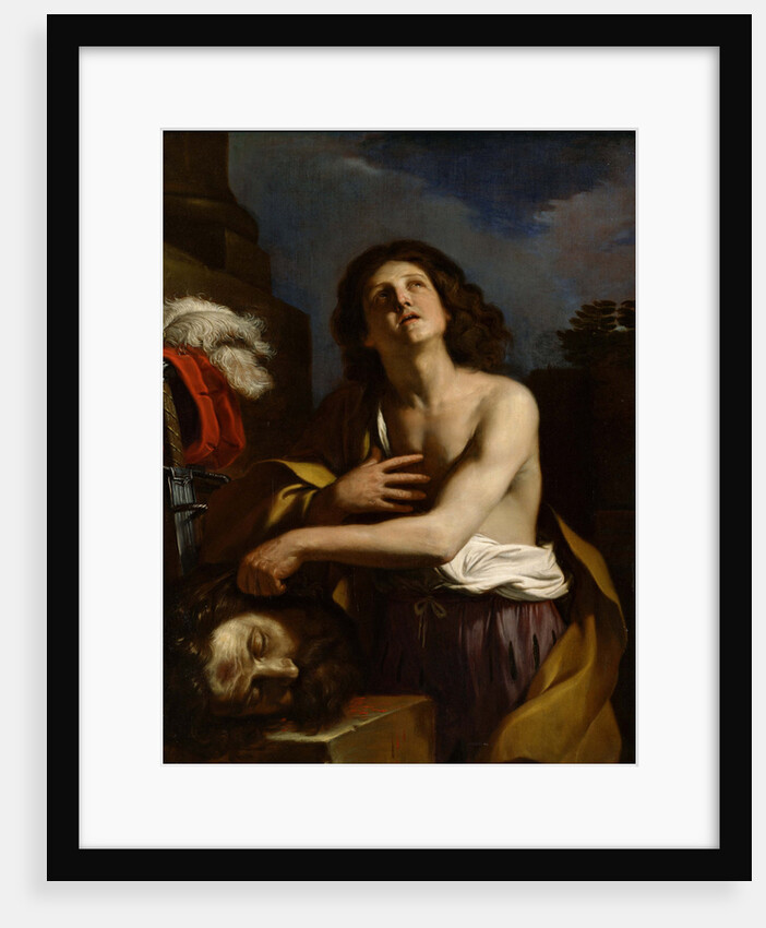 David with the Head of Goliath, c. 1650 by Guercino