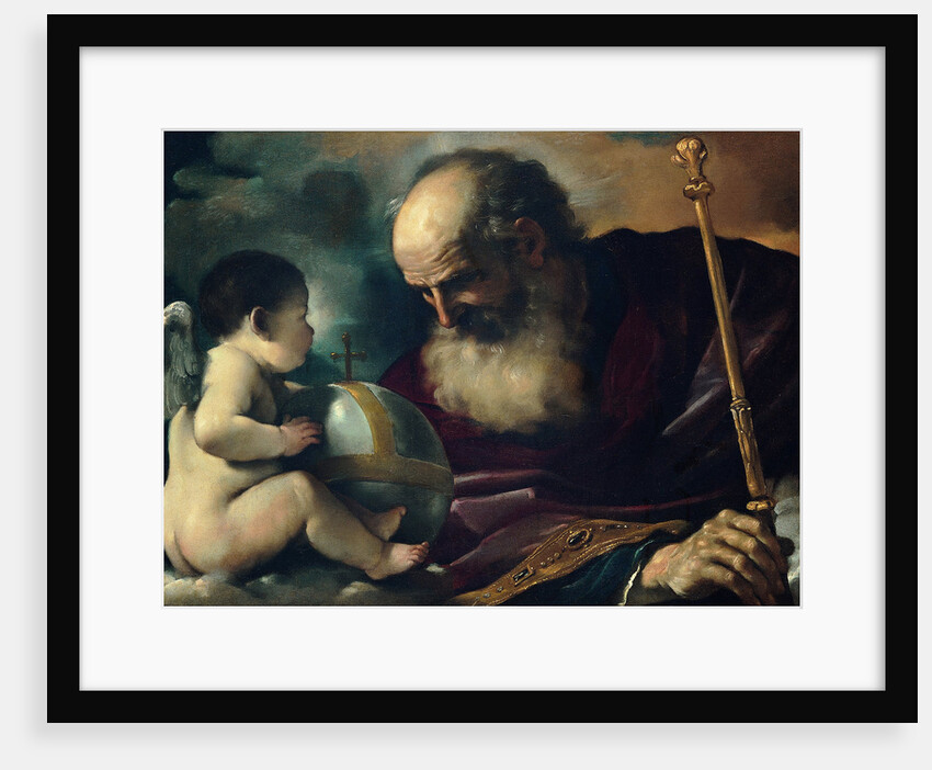 God the Father and Angel, 1620 by Guercino
