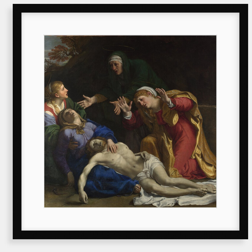 The Dead Christ Mourned (The Three Maries), ca 1604 by Annibale Carracci