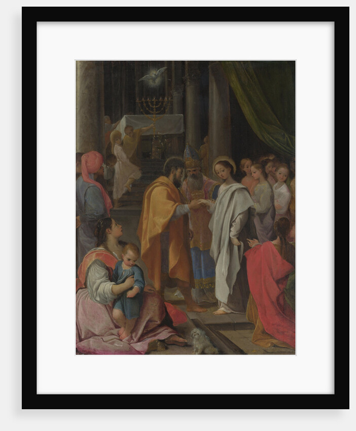 The Marriage of Mary and Joseph, ca 1590 by Lodovico Carracci