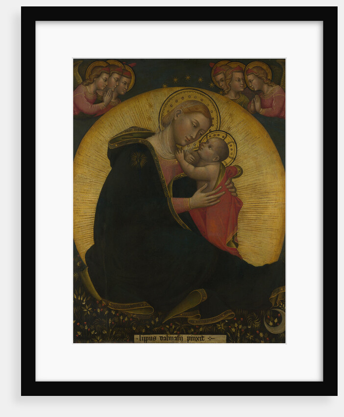 The Virgin of Humility (Madonna dell Umilitá), ca 1390 by Lippo di Dalmasio Scannabecchi