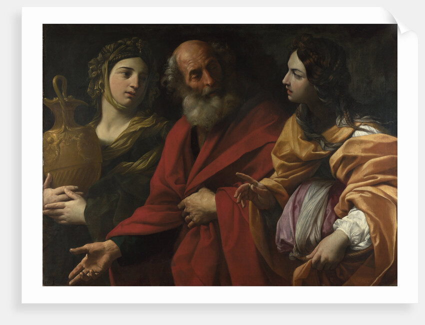 Lot and his Daughters leaving Sodom, c. 1615 by Guido Reni