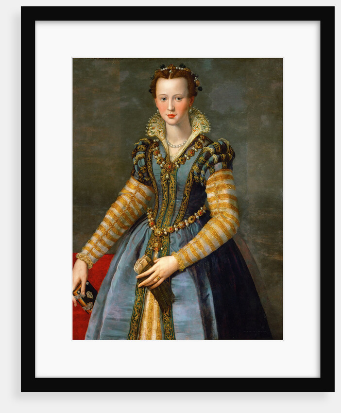 Portrait of Maria de Medici (1540?1557), ca 1555 by Alessandro Allori
