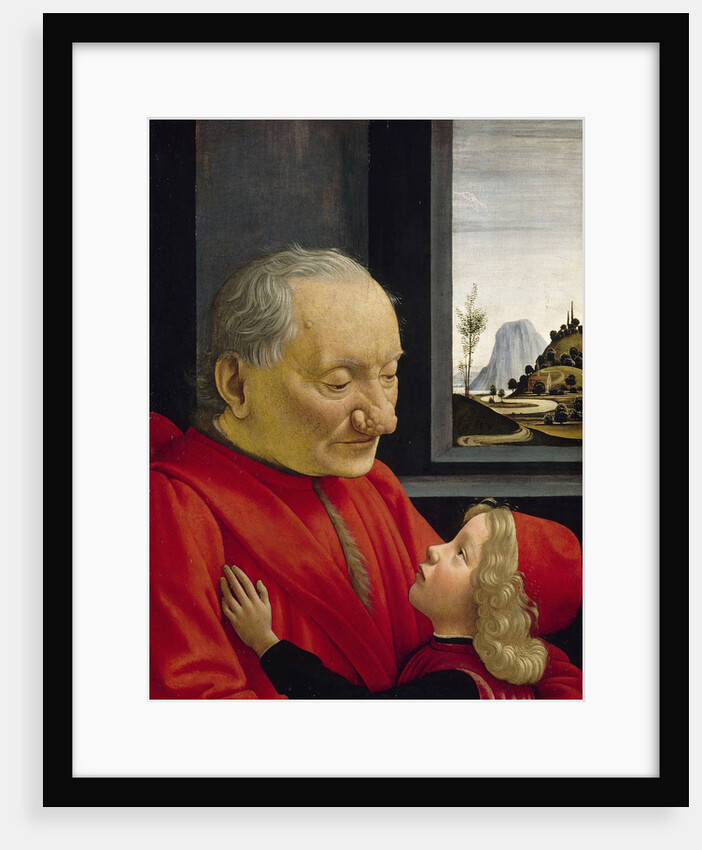 An Old Man and His Grandson, 1488 by Domenico Ghirlandaio
