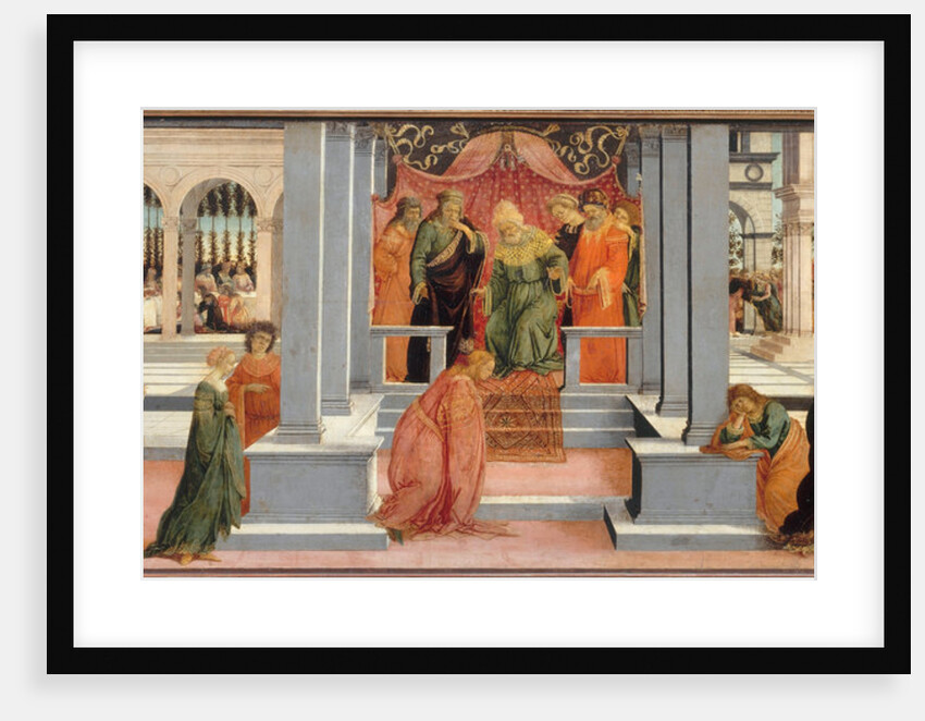 Esther before Ahasuerus, 1478-1480 by Filippino Lippi