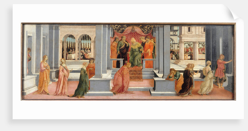 Esther before Ahasuerus, 1478-1480 by Filippino Lippi