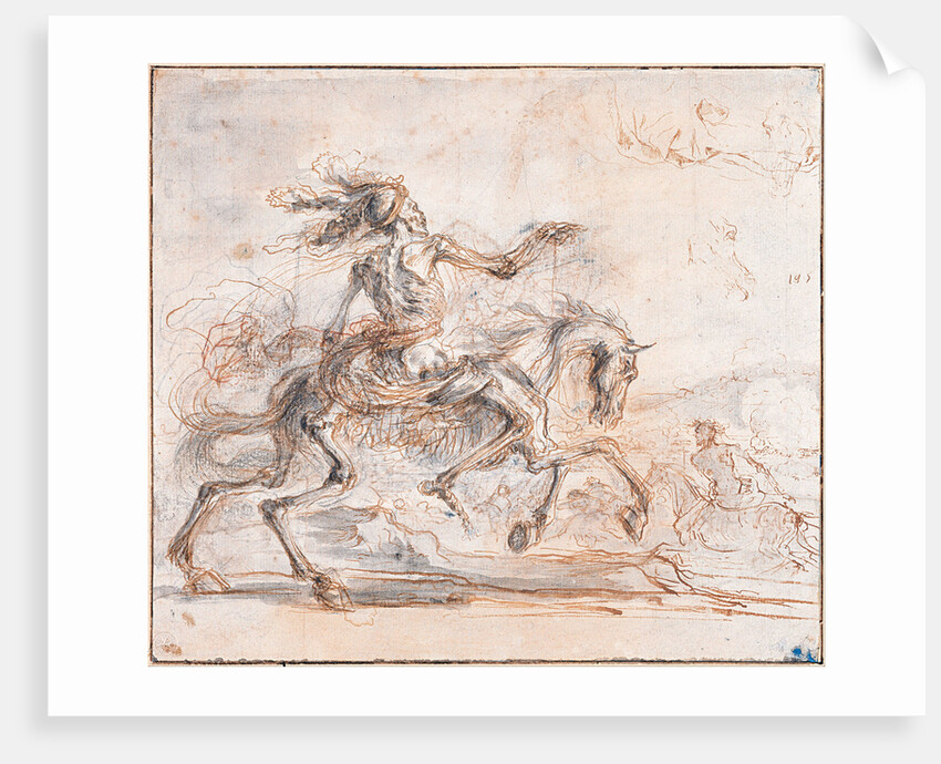 The Death on the Battlefield, Between 1640 and 1650 by Stefano della Bella