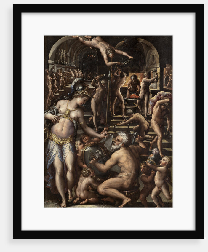 The furnace of Volcano, 1563-1565 by Giorgio Vasari