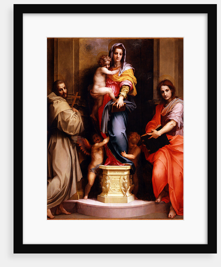 Madonna of the Harpies (Madonna delle Arpie), 1517 by Andrea del Sarto