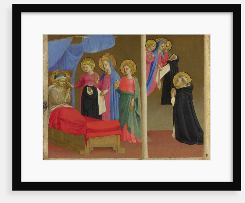 The Vision of the Dominican Habit, ca 1435 by Fra Giovanni Angelico