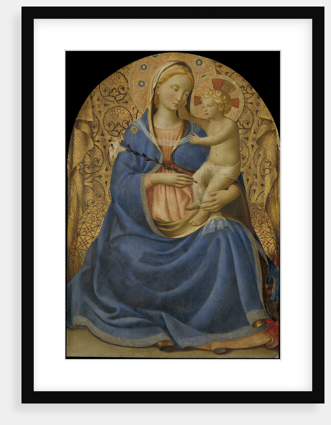 The Virgin of Humility (Madonna dell Umilitá), c. 1440 by Fra Giovanni da Fiesole Angelico