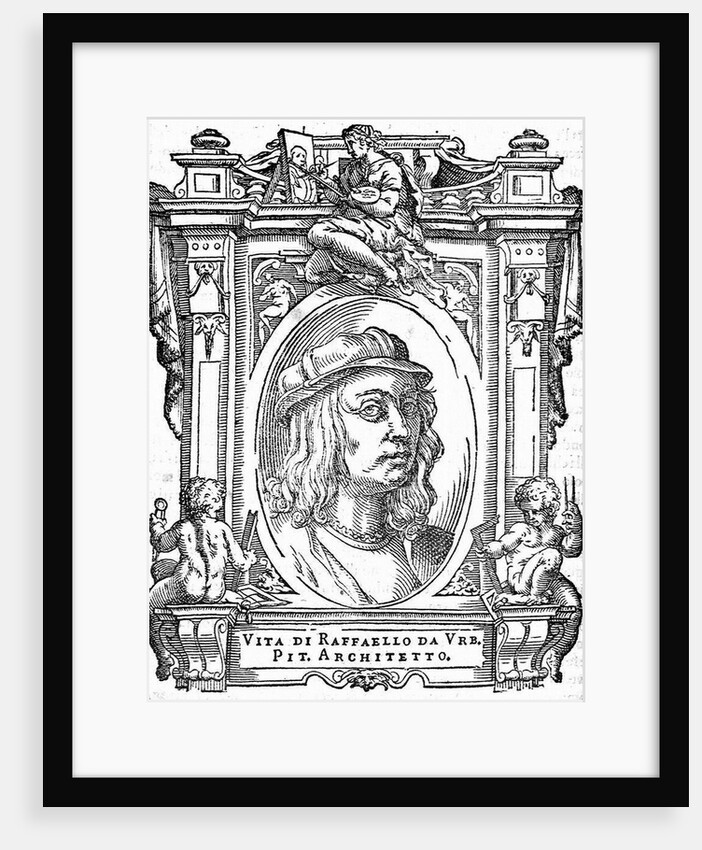 Raphael. From: Giorgio Vasari, The Lives of the Most Excellent Italian Painters, Sculptors, and Architects, 1568 by Anonymous