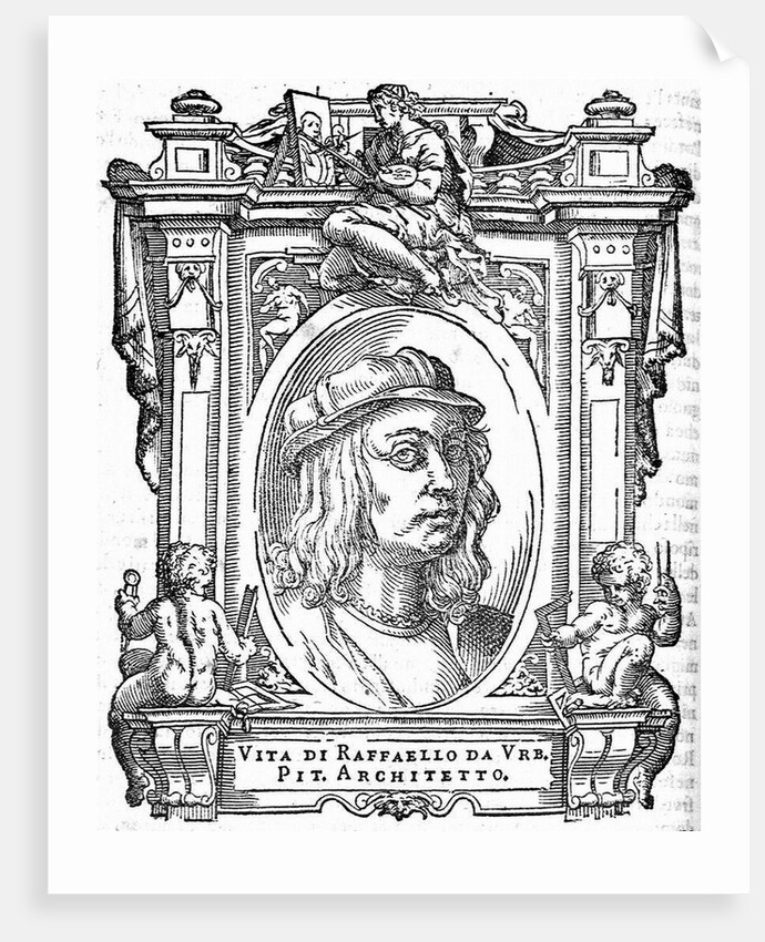 Raphael. From: Giorgio Vasari, The Lives of the Most Excellent Italian Painters, Sculptors, and Architects, 1568 by Anonymous