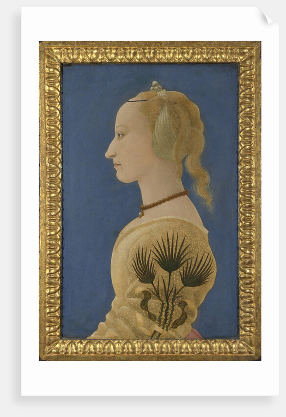 Portrait of a Lady, ca 1465 by Alesso Baldovinetti