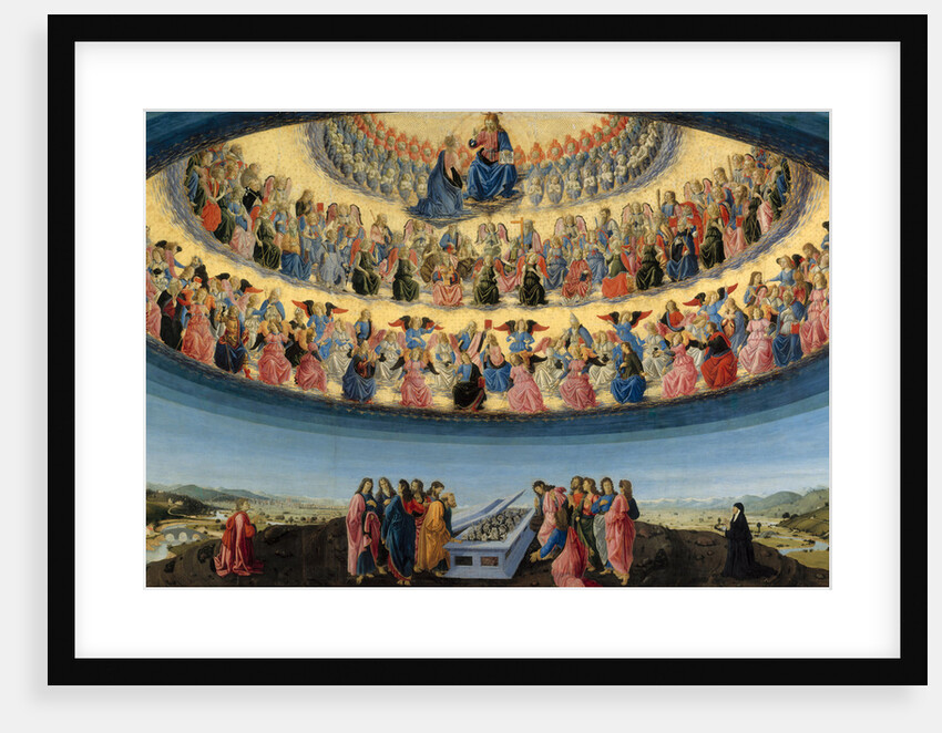 The Assumption of the Virgin, ca 1475 by Francesco Botticini