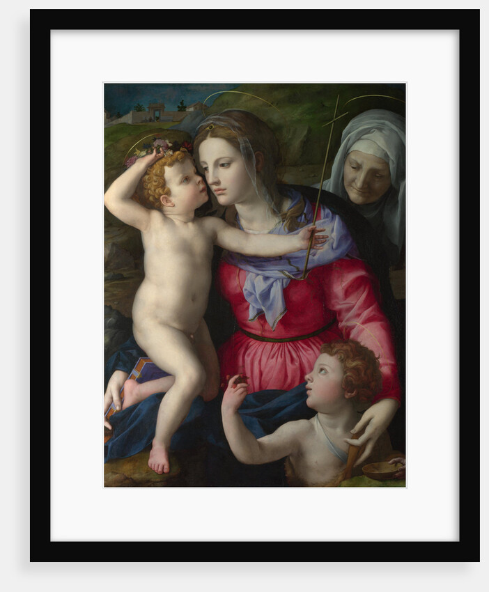 The Madonna and Child with Saint John the Baptist and Saint Elizabeth, c.1540 by Agnolo Bronzino