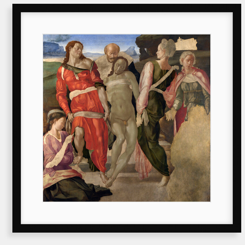 The Entombment of Christ by Michelangelo Buonarroti