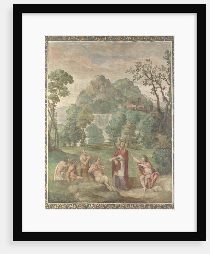 The Judgement of Midas (Fresco from Villa Aldobrandini), 1617-1618 by Domenichino