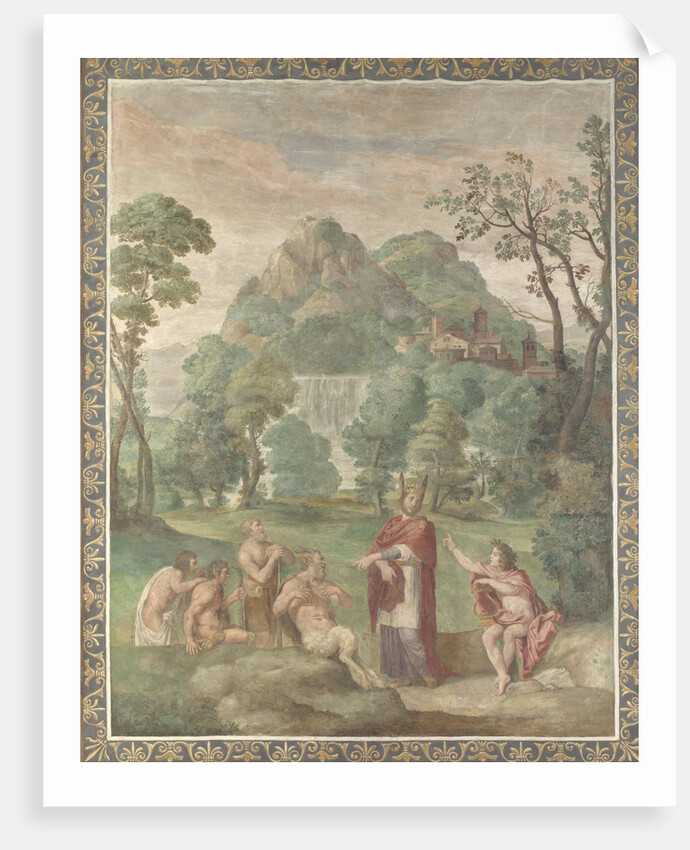 The Judgement of Midas (Fresco from Villa Aldobrandini), 1617-1618 by Domenichino