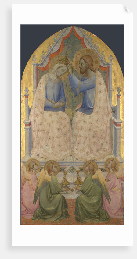 The Coronation of the Virgin, 1380s by Agnolo Gaddi