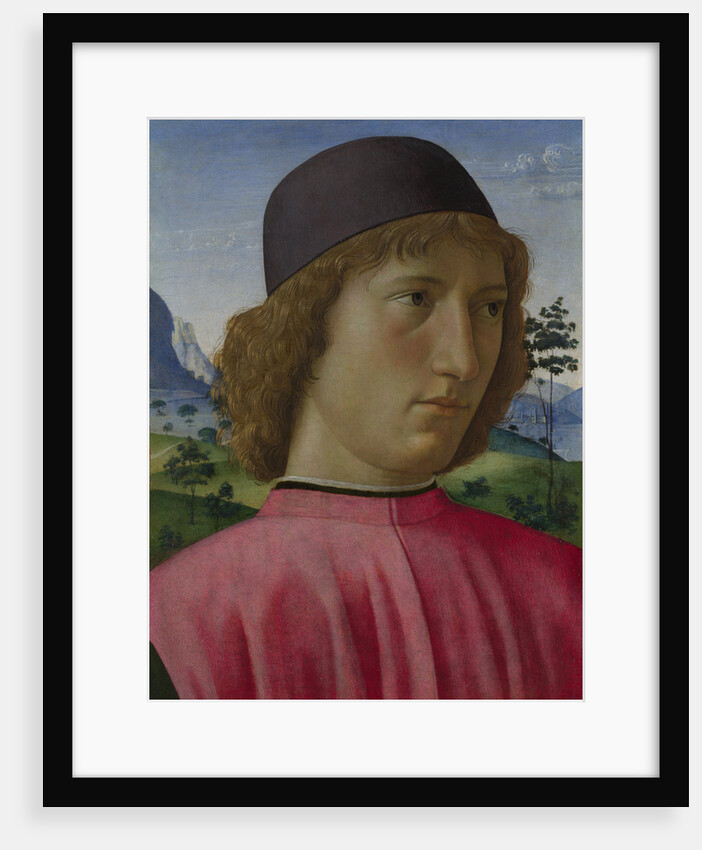 Portrait of a Young Man in Red, ca 1485 by Domenico Ghirlandaio