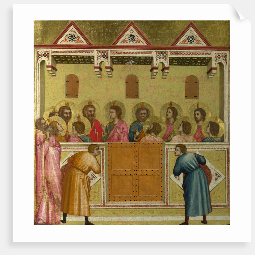 The Pentecost, c. 1315 by Giotto di Bondone