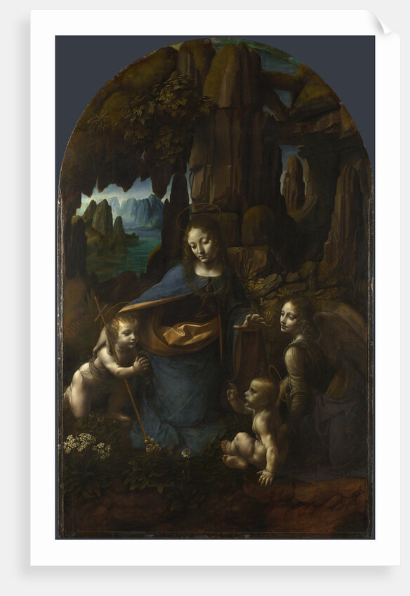The Virgin of the Rocks, Between 1492 and 1508 by Leonardo da Vinci