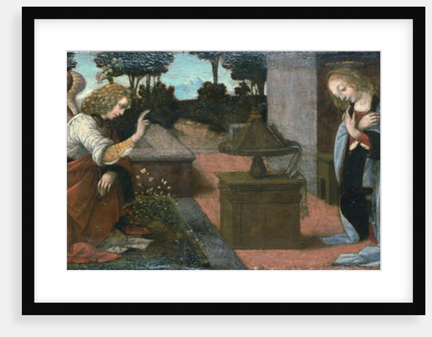 The Annunciation, 1478 by Leonardo da Vinci