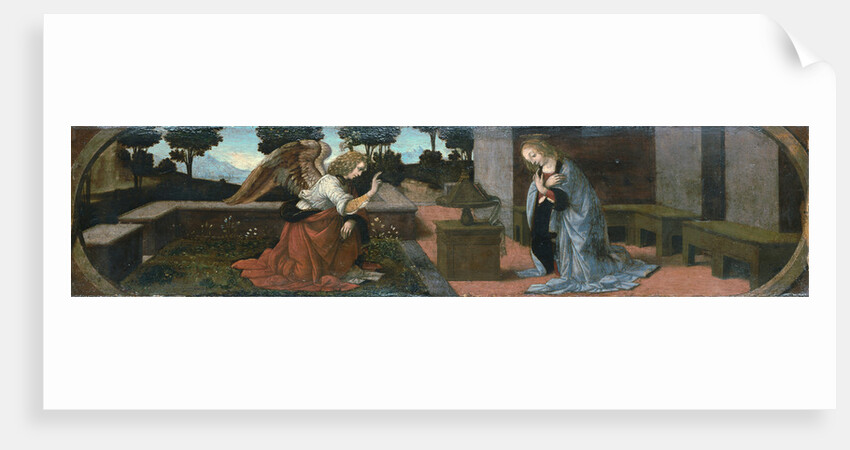 The Annunciation, 1478 by Leonardo da Vinci