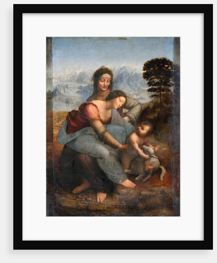 The Virgin and Child with Saint Anne by Leonardo Da Vinci