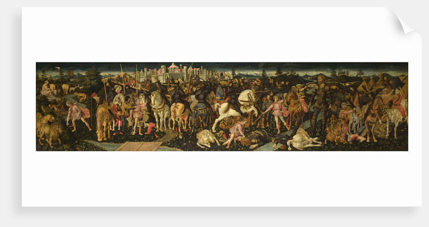 The Story of David and Goliath, c. 1450 by Francesco di Stefano Pesellino