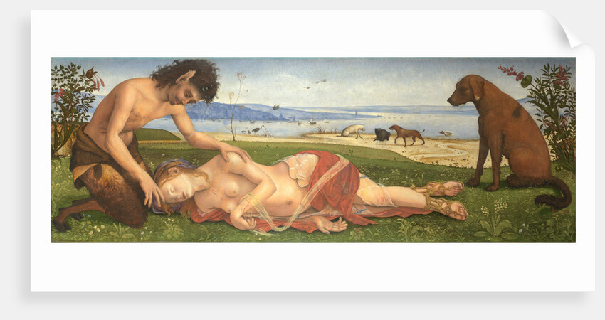 A Satyr mourning over a Nymph, c. 1495 by Piero di Cosimo