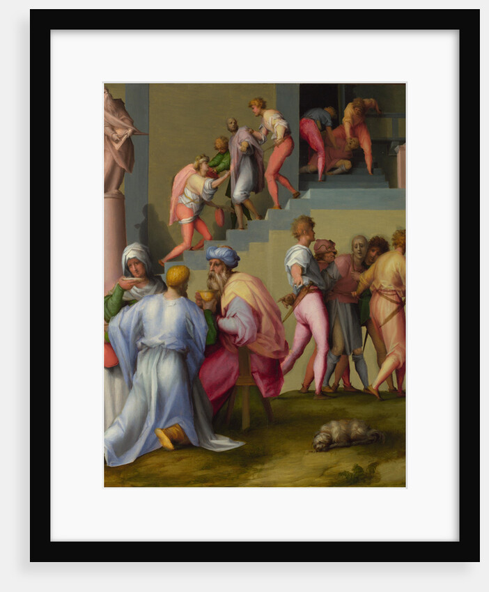 Pharaoh with his Butler and Baker (from Scenes from the Story of Joseph), ca 1515 by Pontormo