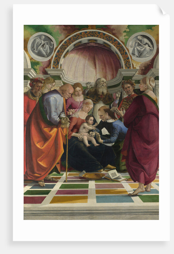 The Circumcision, c. 1490 by Luca Signorelli
