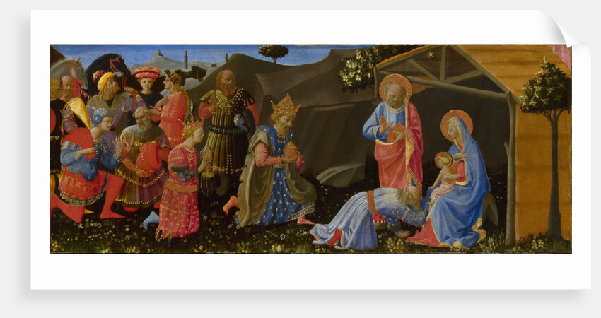 The Adoration of the Magi, c. 1433-1434 by Zanobi Strozzi