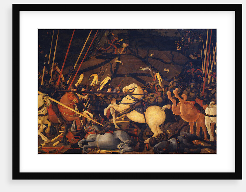 The Battle of San Romano, c. 1440 by Paolo Uccello