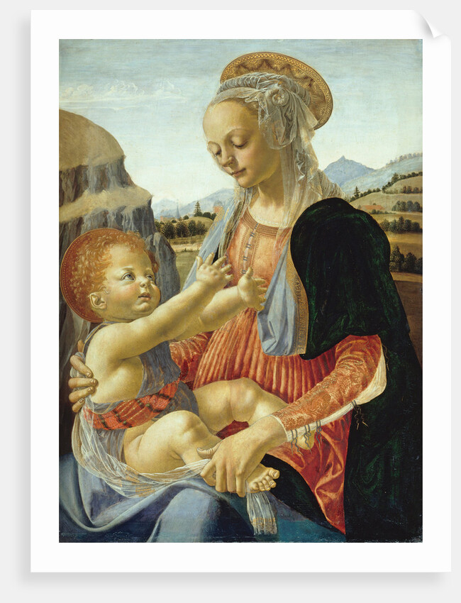 The Virgin and Child by Andrea del Verrocchio