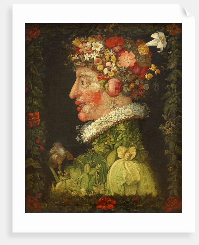 Spring, 1573 by Giuseppe Arcimboldo