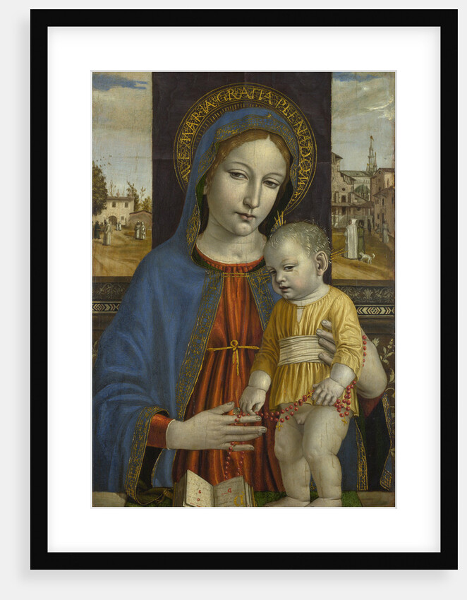 The Virgin and Child, c. 1490 by Ambrogio Bergognone