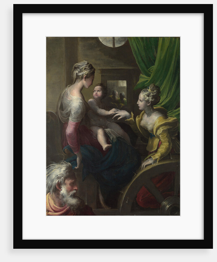 The Mystical Marriage of Saint Catherine, c. 1527-1530 by Parmigianino